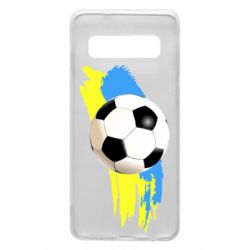 Чехол для Samsung S10 Football of Ukraine - PrintSalon