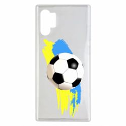 Чехол для Samsung Note 10 Plus Football of Ukraine - PrintSalon