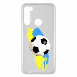 Чехол для Xiaomi Redmi Note 8 Football of Ukraine - PrintSalon