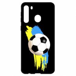 Чехол для Samsung A21 Football of Ukraine - PrintSalon