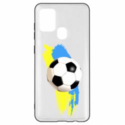 Чехол для Samsung A21s Football of Ukraine - PrintSalon
