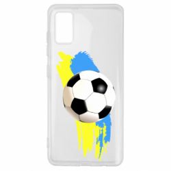 Чехол для Samsung A41 Football of Ukraine - PrintSalon