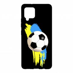 Чехол для Samsung A42 5G Football of Ukraine - PrintSalon