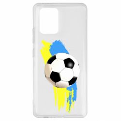 Чехол для Samsung S10 Lite Football of Ukraine - PrintSalon