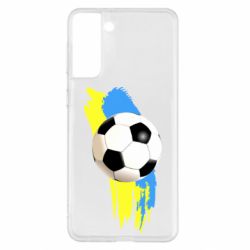 Чехол для Samsung S21+ Football of Ukraine - PrintSalon