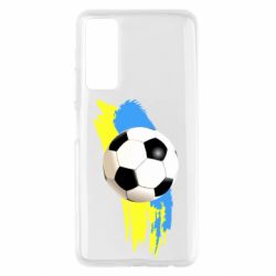 Чехол для Huawei P Smart 2021 Football of Ukraine - PrintSalon