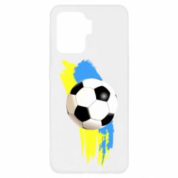 Чехол для Oppo Reno 5 Lite Football of Ukraine - PrintSalon