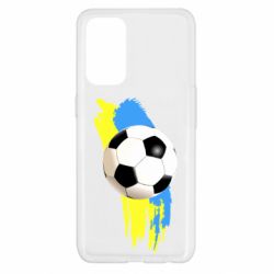 Чехол для Oppo Reno 5 4G Football of Ukraine - PrintSalon