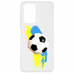 Чехол для Xiaomi Redmi Note 10 Pro Football of Ukraine - PrintSalon