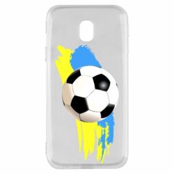 Чехол для Samsung J3 2017 Football of Ukraine - PrintSalon