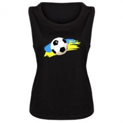 Женская майка Football of Ukraine