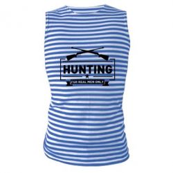 Майка-тельняшка For real men only - PrintSalon