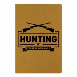 Блокнот с принто For real men only - PrintSalon