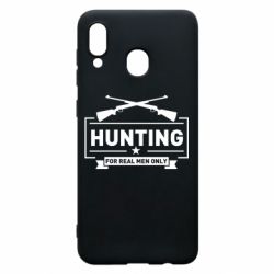 Чехол для Samsung A20 For real men only - PrintSalon