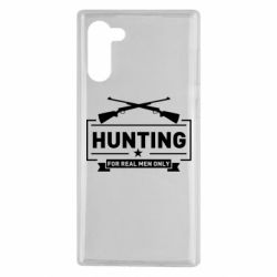 Чехол для Samsung Note 10 For real men only - PrintSalon