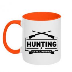 Чашка двокольорова For real men only