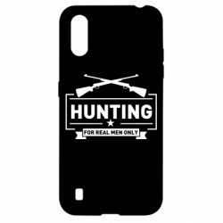 Чехол для Samsung A01/M01 For real men only - PrintSalon