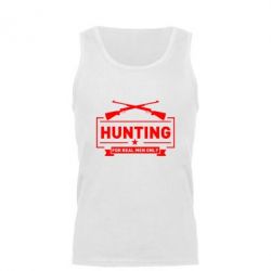 Мужская майка For real men only - PrintSalon