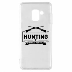 Чехол для Samsung A8 2018 For real men only - PrintSalon