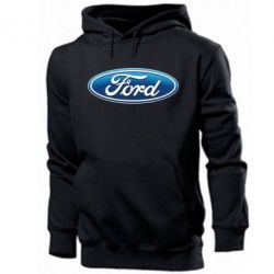 Мужское худи Ford 3D Logo - PrintSalon