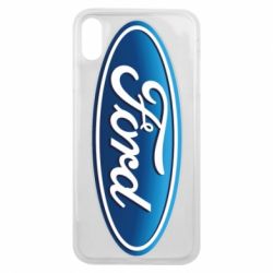 Чехол для iPhone Xs Max Ford 3D Logo - PrintSalon