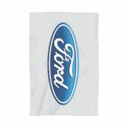 Полотенце с принтом Ford 3D Logo - PrintSalon
