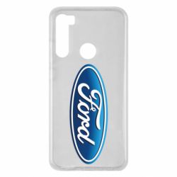 Чехол для Xiaomi Redmi Note 8 Ford 3D Logo - PrintSalon