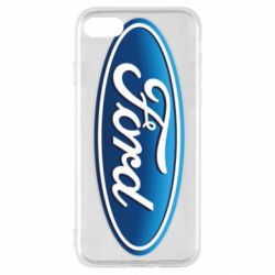 Чехол для iPhone SE 2020 Ford 3D Logo - PrintSalon
