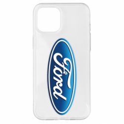 Чехол для iPhone 12 Pro Max Ford 3D Logo - PrintSalon