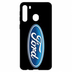 Чехол для Samsung A21 Ford 3D Logo - PrintSalon