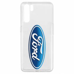 Чехол для Oppo A91/Reno3 Ford 3D Logo - PrintSalon