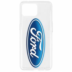 Чехол для Oppo Reno 4 Lite Ford 3D Logo - PrintSalon