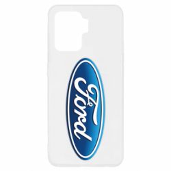 Чехол для Oppo Reno 5 Lite Ford 3D Logo - PrintSalon