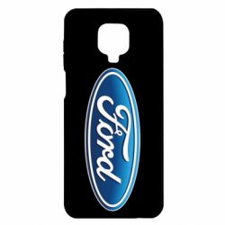 Чехол для Xiaomi Redmi Note 9S/9Pro/9Pro Max Ford 3D Logo - PrintSalon