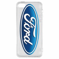 Чехол для iPhone5/5S/SE Ford 3D Logo - PrintSalon