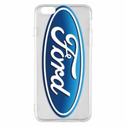 Чехол для iPhone 6 Plus/6S Plus Ford 3D Logo - PrintSalon