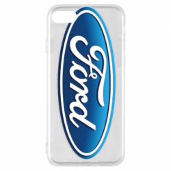 Чехол для iPhone 7 Ford 3D Logo - PrintSalon