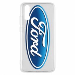 Чехол для Huawei P20 Ford 3D Logo - PrintSalon