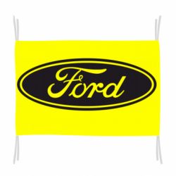 Флаг Ford Logo - PrintSalon