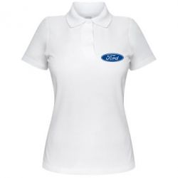 Женское поло Ford Logo - PrintSalon