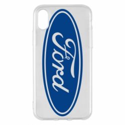 Чехол для iPhone X/Xs Ford Logo - PrintSalon