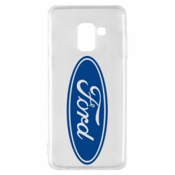 Чехол для Samsung A8 2018 Ford Logo - PrintSalon
