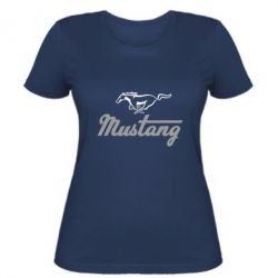 Женская футболка Ford Mustang - PrintSalon