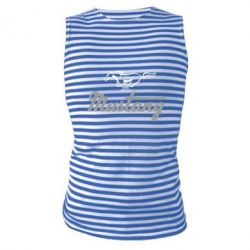 Майка-тельняшка Ford Mustang - PrintSalon