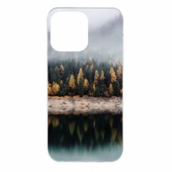 Чехол для iPhone 14 Pro Max Forest by the lake - PrintSalon