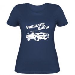 Женская футболка Forester Mafia - PrintSalon