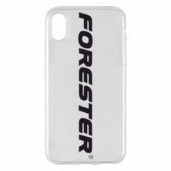 Чехол для iPhone X/Xs FORESTER - PrintSalon