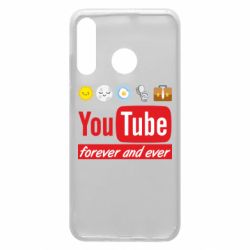 Чехол для Huawei P30 Lite Forever and ever emoji's life youtube - PrintSalon
