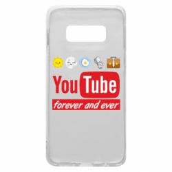 Чехол для Samsung S10e Forever and ever emoji's life youtube - PrintSalon