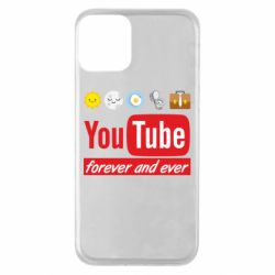 Чехол для iPhone 11 Forever and ever emoji's life youtube - PrintSalon